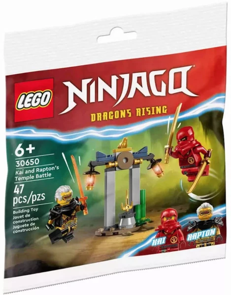 Полибэги LEGO 30650 Кай и битва в храме Рэптона