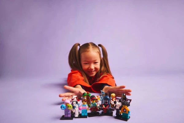 Minifigures 71048-1 Девочка в костюме хомяка