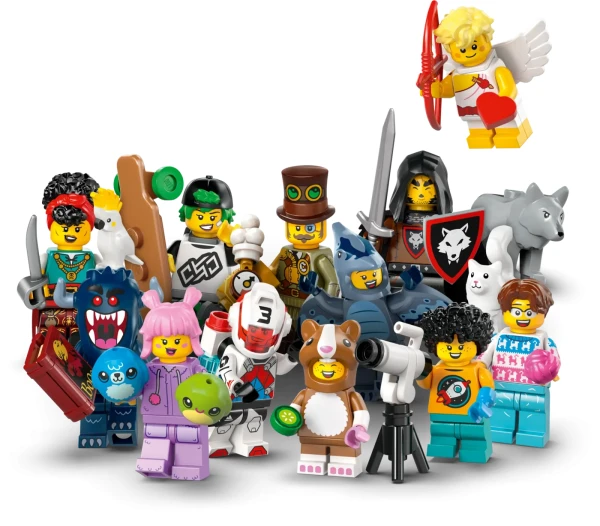 Minifigures 71048-1 Девочка в костюме хомяка