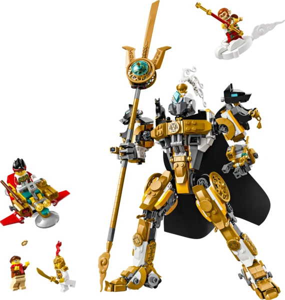 Monkie Kid 80065 Набор LEGO 80065 «Небесный робот Эрланга»