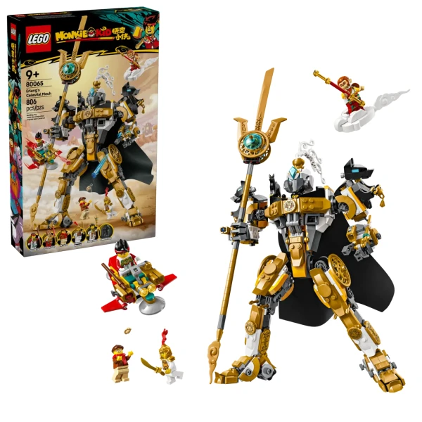 Monkie Kid 80065 Набор LEGO 80065 «Небесный робот Эрланга»
