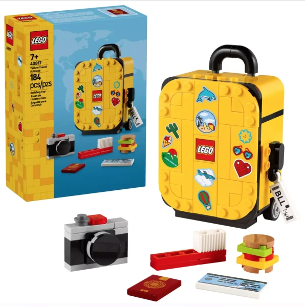 Эксклюзивные и Коллекционные Наборы LEGO 40817 Набор LEGO 40817 «Желтый дорожный чемодан»