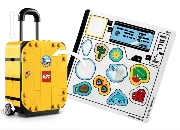 Эксклюзивные и Коллекционные Наборы LEGO 40817 Набор LEGO 40817 «Желтый дорожный чемодан»