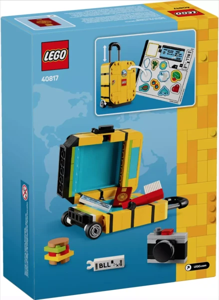 Эксклюзивные и Коллекционные Наборы LEGO 40817 Набор LEGO 40817 «Желтый дорожный чемодан»