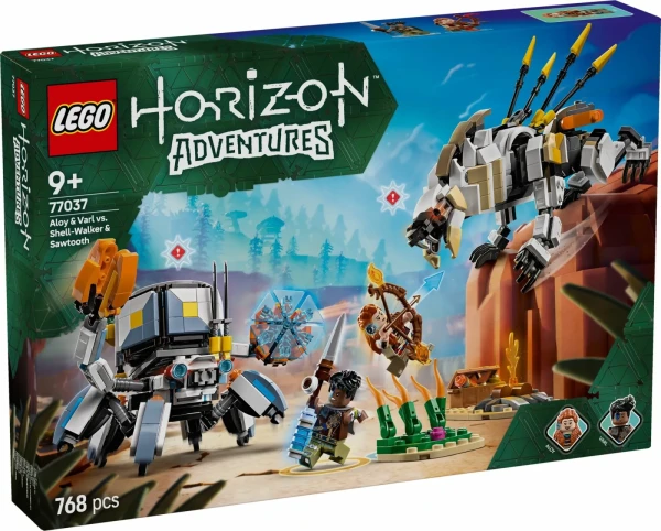 Horizon 77037 Конструктор LEGO Horizon 77037 «Aloy &amp; Varl vs. Shell-Walker &amp; Sawtooth»