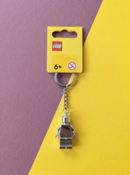 Брелки LEGO 854305 Серебряная минифигурка LEGO