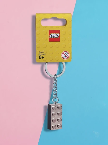 Брелки LEGO 853793 Брелок LEGO 853793 2x4 «Розовое золото»