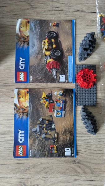 УЦЕНКА 60186987 НАБОР БЕЗ КОРОБКИ LEGO City 60186 «Горнодобывающая машина»