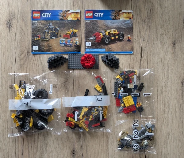УЦЕНКА 60186987 НАБОР БЕЗ КОРОБКИ LEGO City 60186 «Горнодобывающая машина»