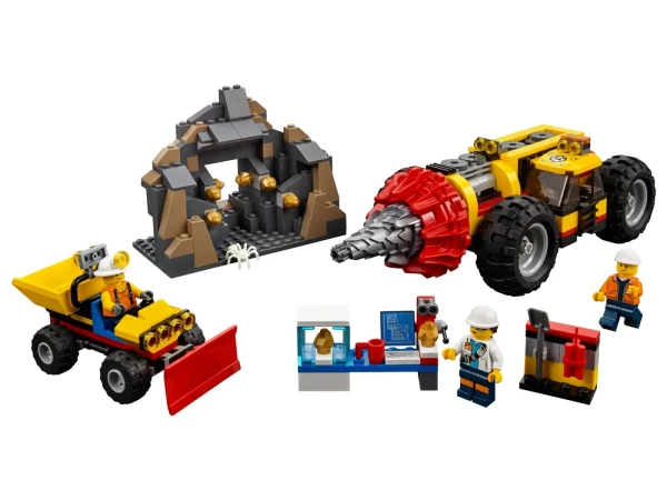 УЦЕНКА 60186987 НАБОР БЕЗ КОРОБКИ LEGO City 60186 «Горнодобывающая машина»
