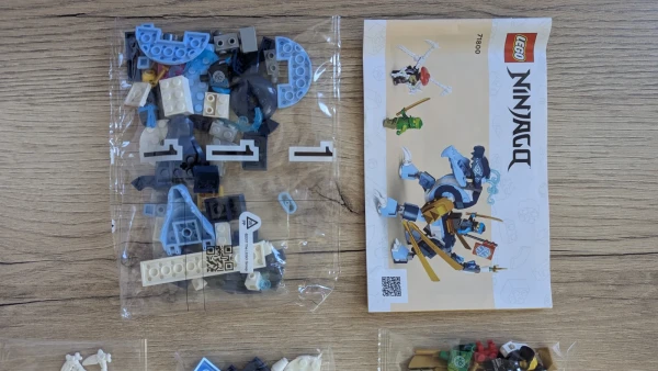 УЦЕНКА 71800987 НАБОР БЕЗ КОРОБКИ «LEGO 71800 Водяной дракон Нии EVO»