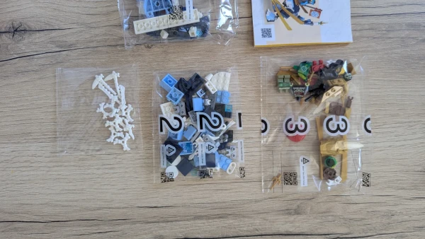 УЦЕНКА 71800987 НАБОР БЕЗ КОРОБКИ «LEGO 71800 Водяной дракон Нии EVO»