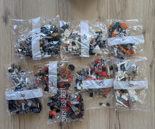УЦЕНКА 71765987 НАБОР БЕЗ КОРОБКИ «LEGO 71765 Ninja Ultra Combo Mech»