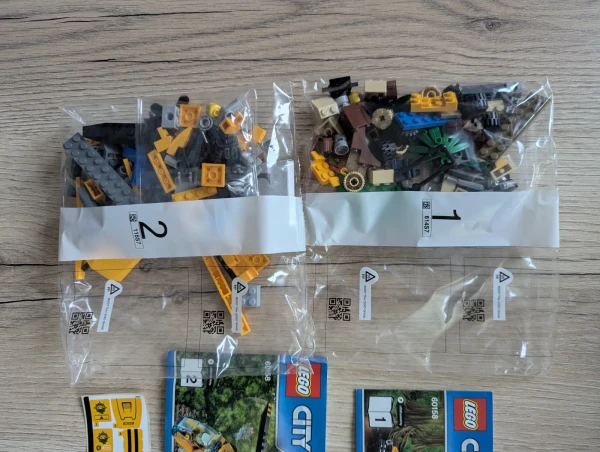 УЦЕНКА 60158987 НАБОР БЕЗ КОРОБКИ «LEGO City 60158 Грузовой вертолет»