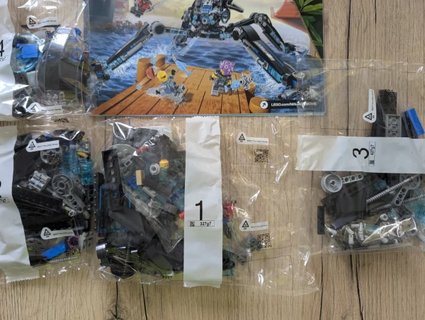 УЦЕНКА 70611987 НАБОР БЕЗ КОРОБКИ «LEGO 70611 Водяной странник»