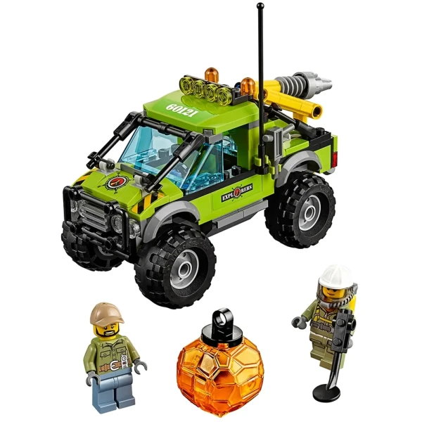 УЦЕНКА 60121987 НАБОР БЕЗ КОРОБКИ «LEGO 60121 Грузовик исследования вулкана»
