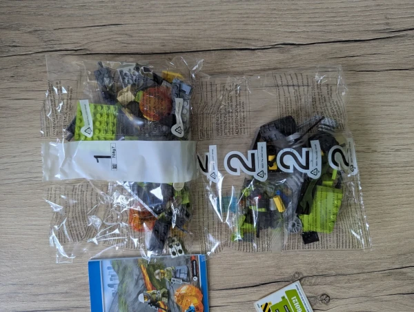 УЦЕНКА 60121987 НАБОР БЕЗ КОРОБКИ «LEGO 60121 Грузовик исследования вулкана»