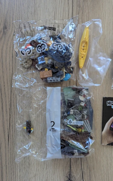 УЦЕНКА 70419987 НАБОР БЕЗ КОРОБКИ «LEGO 70419 Затонувшая креветочная лодка»