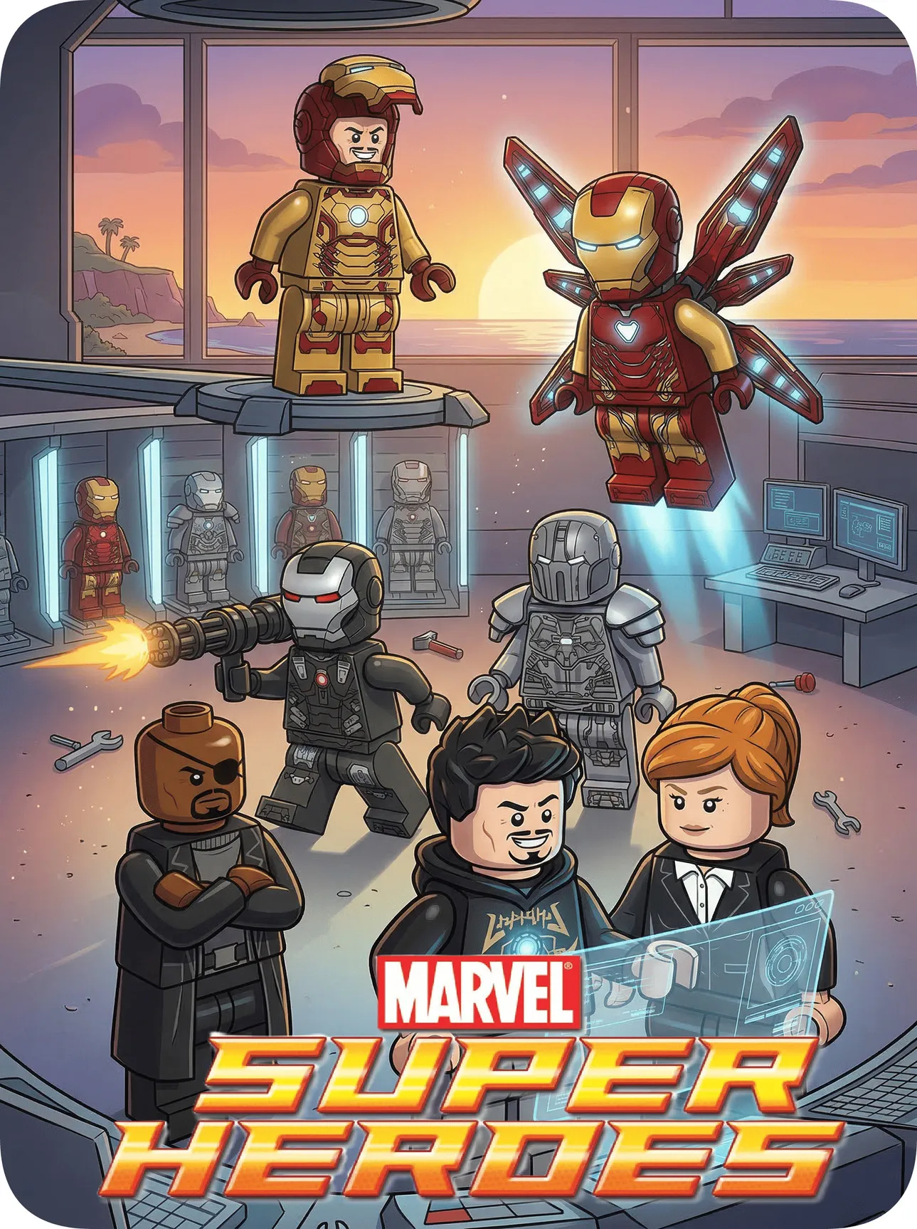 Серия LEGO Marvel Super Heroes
