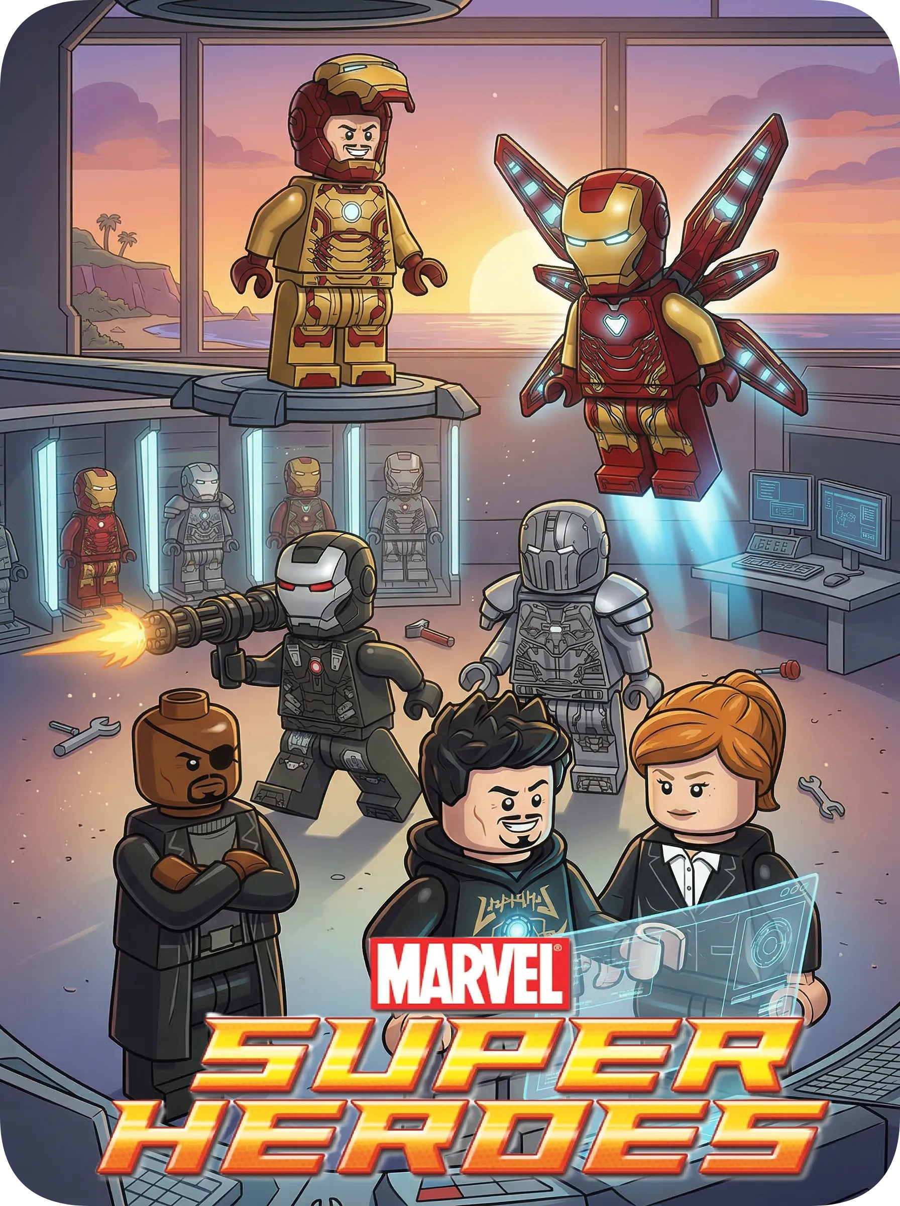 Серия LEGO Marvel Super Heroes
