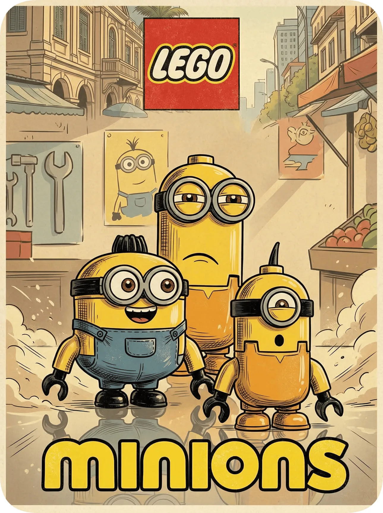 Серия LEGO Minions: The Rise of Gru