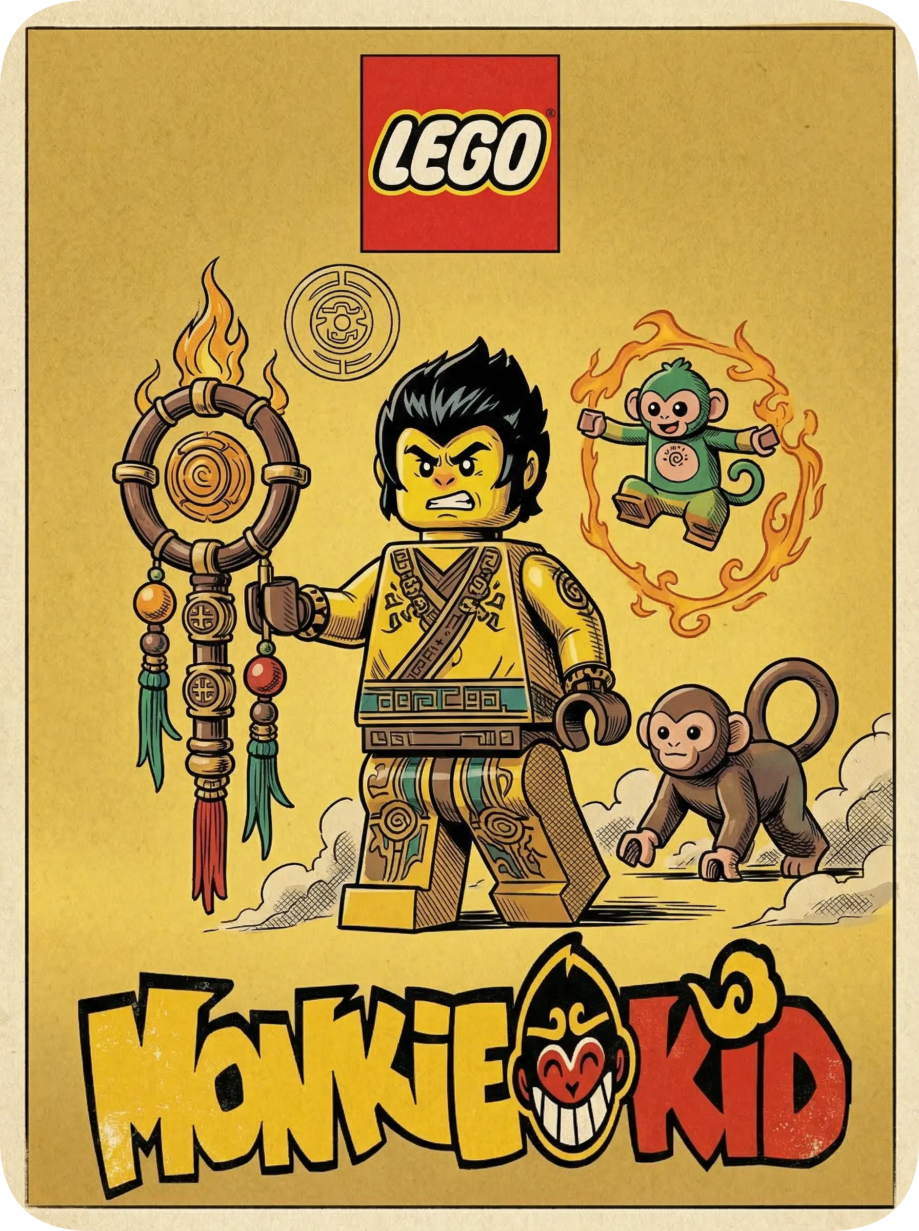 Серия LEGO Monkie Kid