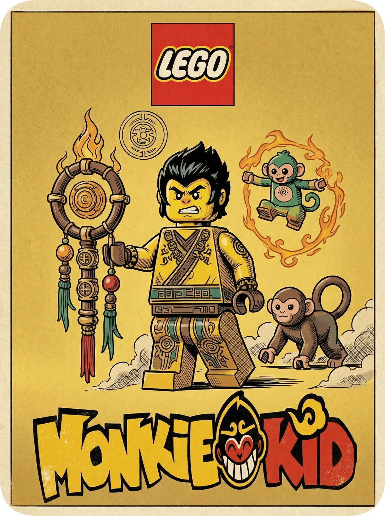 Серия LEGO Monkie Kid