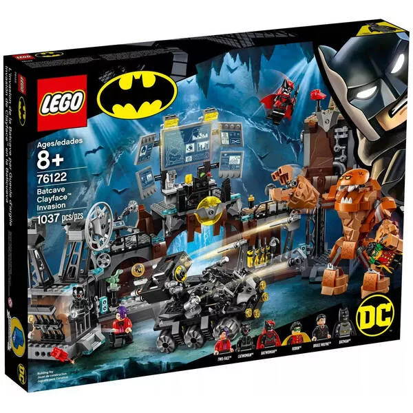 Batman 76122 Вторжение Глиноликого в бэт-пещеру