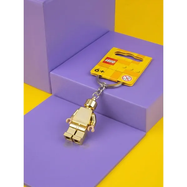 Брелки LEGO 850807 Брелок LEGO 850807 «Золотая минифигурка» (Фото 2)