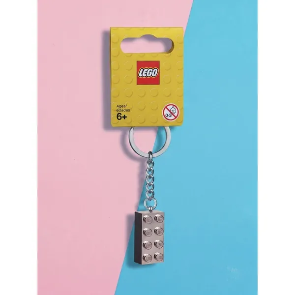 Брелки LEGO 853793 Брелок LEGO 853793 2x4 «Розовое золото» (Фото 1)