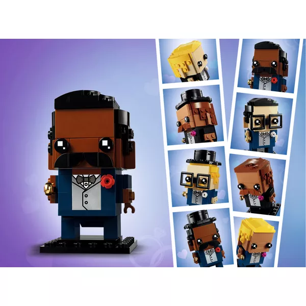 BrickHeadz 40384 Набор LEGO BrickHeadz 40384 "Жених" (Фото 4)