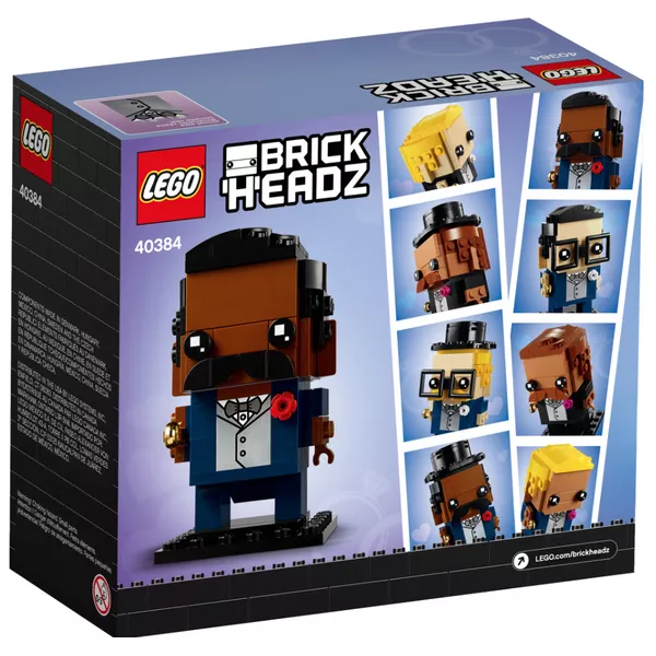 BrickHeadz 40384 Набор LEGO BrickHeadz 40384 "Жених" (Фото 2)