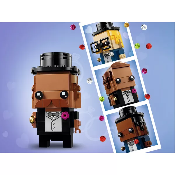 BrickHeadz 40384 Набор LEGO BrickHeadz 40384 "Жених" (Фото 3)