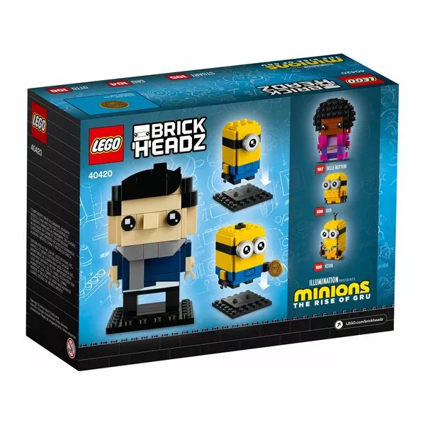 BrickHeadz 40420 Набор Lego 40420 BrickHeadz «Гру, Стюарт и Отто» (Фото 2)