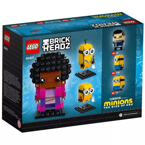 BrickHeadz 40421 Миньоны: Белботтом, Кевин и Боб (Фото 2)