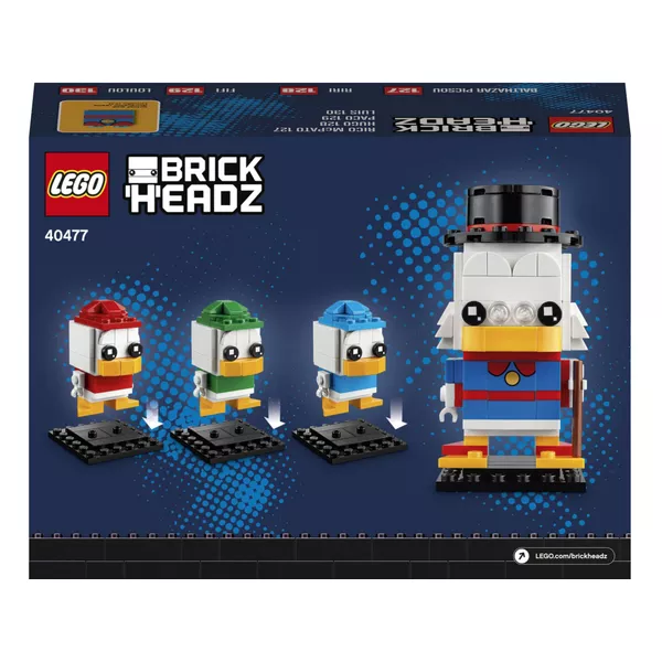 BrickHeadz 40477 LEGO BrickHeadz 40477 "Скрудж Макдак, Хьюи, Дьюи и Луи" (Фото 14)
