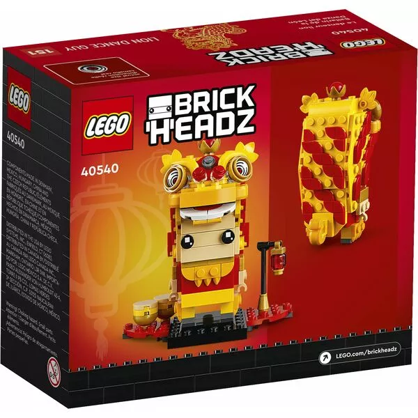 BrickHeadz 40540 Набор LEGO BrickHeadz 40540 «Танцующий лев» (Фото 2)