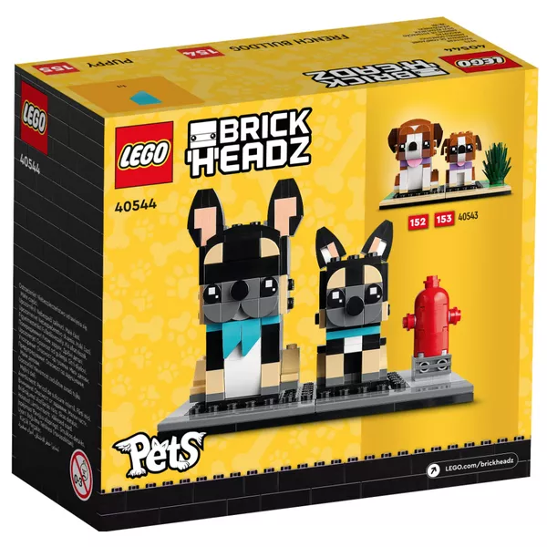 BrickHeadz 40544 Набор LEGO BrickHeadz 40544 «Французский бульдог» (Фото 2)