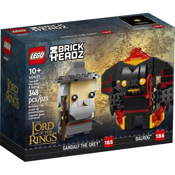 BrickHeadz 40631 Гэндальф Серый и Барлог