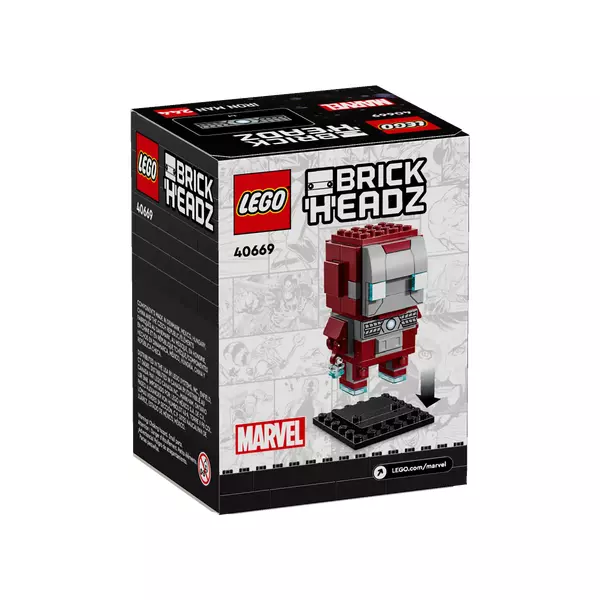 BrickHeadz 40669 LEGO BrickHeadz 40669 "Железный Человек MK5" (Фото 5)
