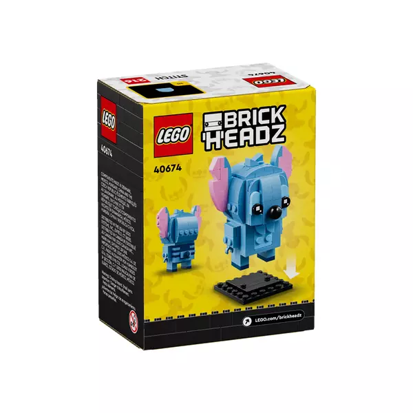 BrickHeadz 40674 Набор LEGO BrickHeadz 40674 «Стич» (Фото 2)