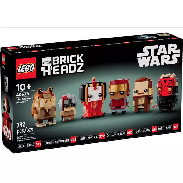 BrickHeadz 40676 Набор LEGO BrickHeadz 40676 «Призрачная угроза»