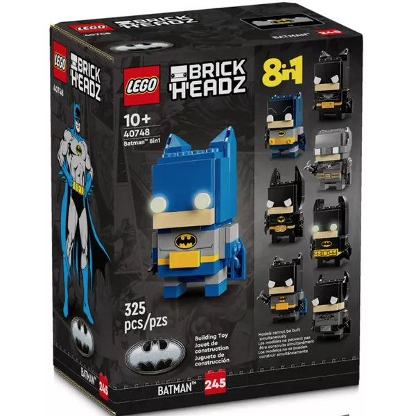 BrickHeadz 40748 Набор LEGO Brickheadz 40748 Бэтмен 8 в 1