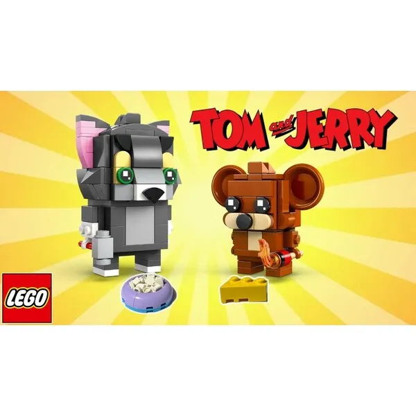 BrickHeadz 40793 Фигурки Тома и Джерри (Фото 3)