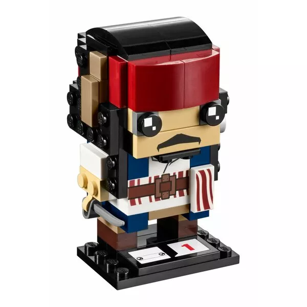 BrickHeadz 41593 Редкий Набор LEGO BrickHeadz 41593 «Капитан Джек Воробей» (Фото 2)