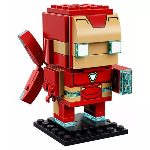 BrickHeadz 41604 LEGO BrickHeadz 41604 «Железный человек MK50» (Фото 3)