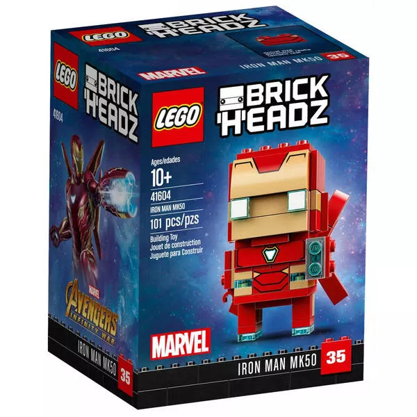 BrickHeadz 41604 LEGO BrickHeadz 41604 «Железный человек MK50»