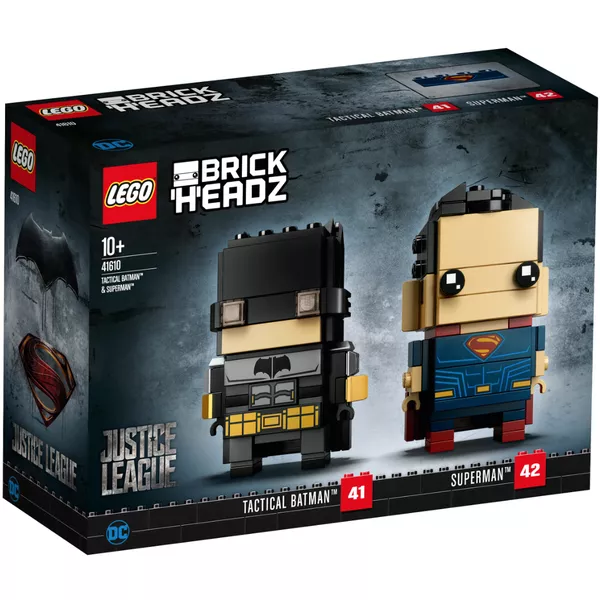 BrickHeadz 41610 LEGO BrickHeadz 41610 «Тактический Бэтмен и Супермен»