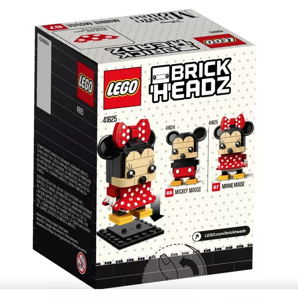 BrickHeadz 41625 Набор LEGO BrickHeadz 41625 «Минни Маус» (Фото 2)