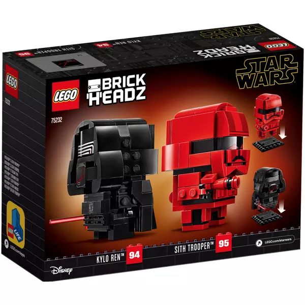 BrickHeadz 75232 LEGO BrickHeadz 75232 «Кайло Рен и штурмовик ситхов» (Фото 2)